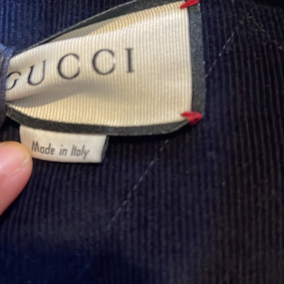 Men Gucci Corduroy Stretch Quilted Jacket - Picture 6 of 12